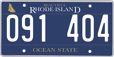 RI license plate 091404