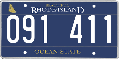 RI license plate 091411