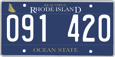 RI license plate 091420