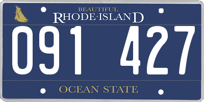 RI license plate 091427