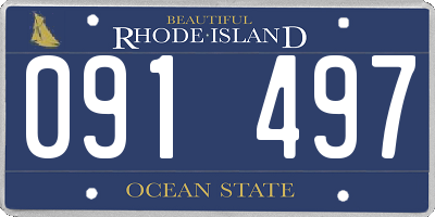 RI license plate 091497