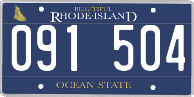 RI license plate 091504