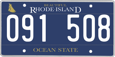 RI license plate 091508