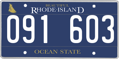 RI license plate 091603