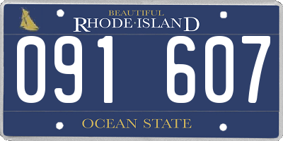RI license plate 091607