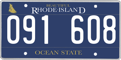 RI license plate 091608