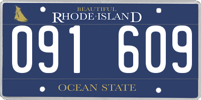 RI license plate 091609