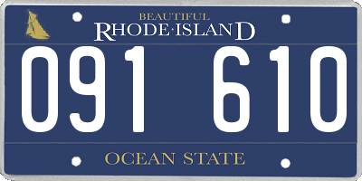 RI license plate 091610