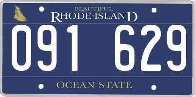 RI license plate 091629