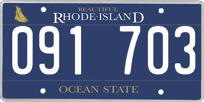 RI license plate 091703