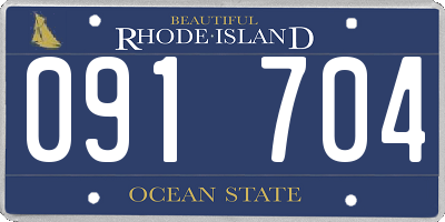 RI license plate 091704