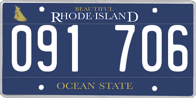 RI license plate 091706
