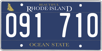RI license plate 091710