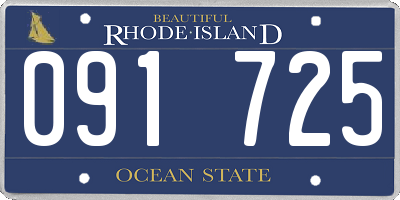 RI license plate 091725
