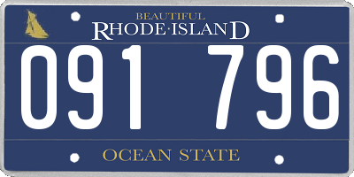 RI license plate 091796