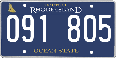 RI license plate 091805