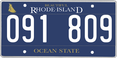 RI license plate 091809
