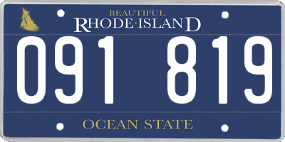 RI license plate 091819