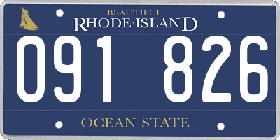 RI license plate 091826