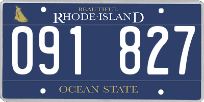 RI license plate 091827