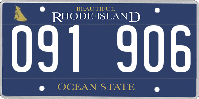 RI license plate 091906