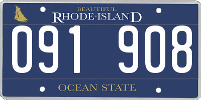 RI license plate 091908