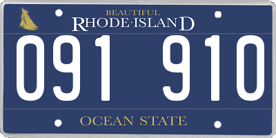 RI license plate 091910