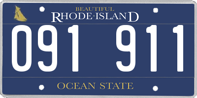 RI license plate 091911