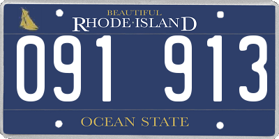 RI license plate 091913