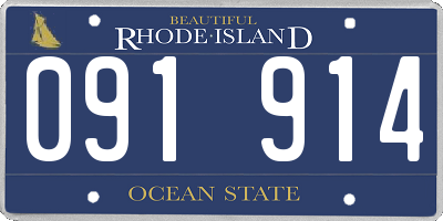 RI license plate 091914