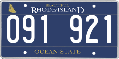 RI license plate 091921