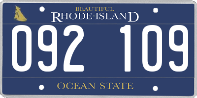 RI license plate 092109