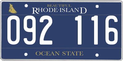 RI license plate 092116