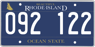 RI license plate 092122