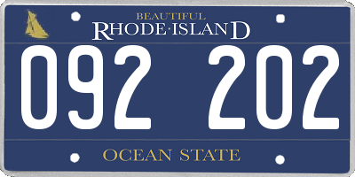 RI license plate 092202
