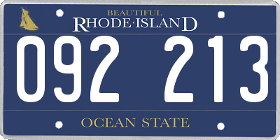 RI license plate 092213
