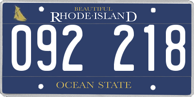 RI license plate 092218