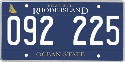 RI license plate 092225