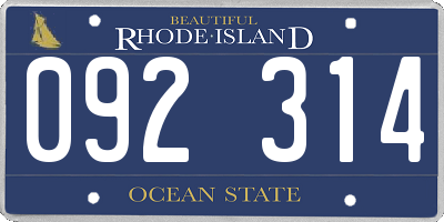 RI license plate 092314