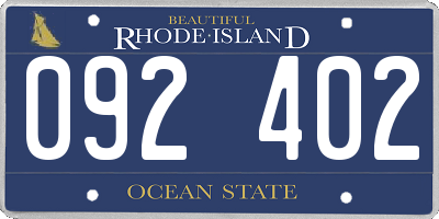 RI license plate 092402