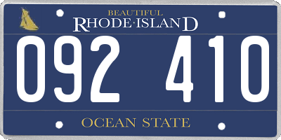 RI license plate 092410
