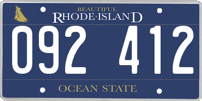 RI license plate 092412