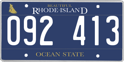 RI license plate 092413