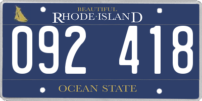 RI license plate 092418