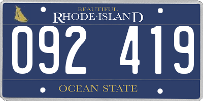 RI license plate 092419