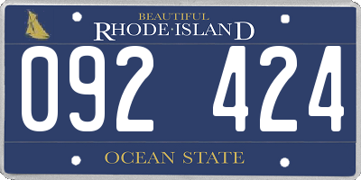 RI license plate 092424