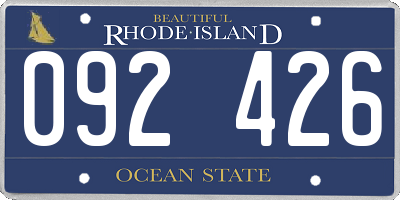 RI license plate 092426