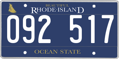 RI license plate 092517