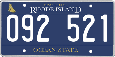 RI license plate 092521