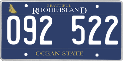 RI license plate 092522